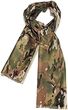 kangqi Outdoors Camouflage Fabric Mesh Sniper Scarf Head Cover Face Veil