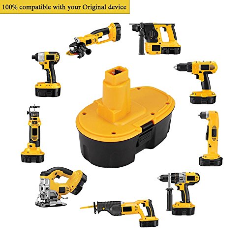 2X Eagglew 18V 3.0 NI-MH Ersatz-Akku Werkzeug Batterie für Dewalt Akku DC9096 DE9039 DE9095 DE9096 DE9098 DE9503 DW9095 DW9096 DW9098 - 6