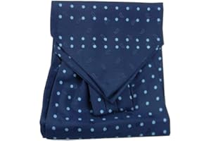 Avantgarde Ascot Uomo a Pois in Seta Made in Italy Colori e Misure a Scelta