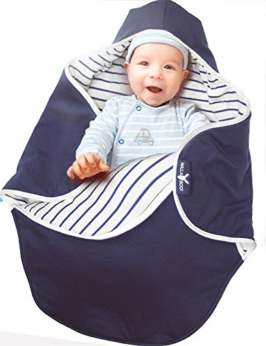 Wallaboo Einschlagdecke Coco, Sehr praktische und Kuschelweiche Babydecke, 100% Baumwolle - 2