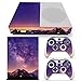 Price comparison product image FLY-happiness Star Vinyl Skin Sticker Protector for Microsoft Xbox One SLIM and 2 controller skins Stickers for XBOXONE S,1