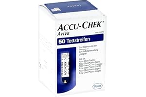 ACCU-CHEK Accu Chek AVIVA Blutzuckerteststreifen, unisex, 1er Pack (1 x 50 Stück)