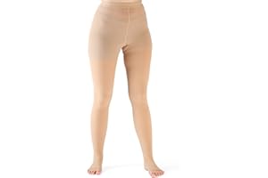 VARCOH Compression Socks for Women,Tights For Men & Women, Compression Stocking Best for DVT, Maternity, Pregnancy, Varicose Veins, Relief Shin Splints, Edema (XL,Beige)