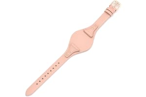 THEAGE Bracelet de montre en cuir véritable de 18 mm pour Fossil ES4286 ES4114 ES4113 ES3838 ES3748 ES3625 ES3616 ES3615