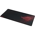 ASUS ROG Sheath Mousepad Gaming, Formato XXL, Base Antiscivolo, Tessuto Resistente, 900 x 440 x 3 mm, Nero/Rosso