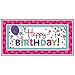Produktbild amscan 120172 85 cm Happy Birthday Giant Party Schild