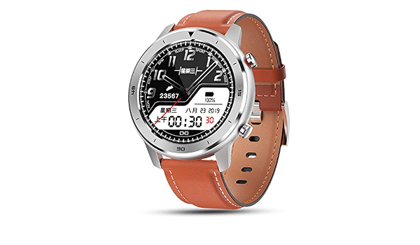 MOLINB Orologio Intelligente Smart Watch C10 IP68 Monitor di Pressione  sanguigna Impermeabile per la frequenza cardiaca Smartwatch Uomo Donna  Fitness Tracker per Android iOS, Pelle Argento : Amazon.it: Sport e tempo  libero