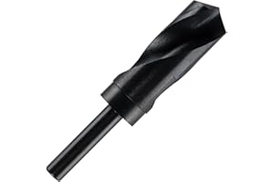 RENNIE TOOL COMPANY Punta da trapano per fabbro HSS, 31 mm, con gambo ridotto, per alluminio, acciaio, legno, plastica, non ferrosi, ecc.