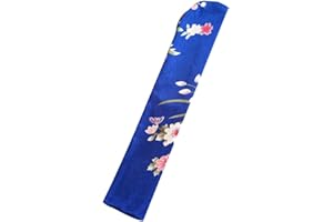 BABYVIVA Élégant étui pliable pour ventilateur à main - Anti-poussière - Housse de protection pour étui - Éventail pliable en soie de bambou, b