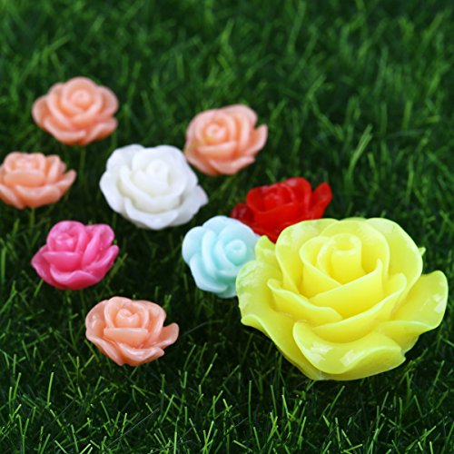 BESTOMZ 58pcs Miniaturgarten Fairy Ornament für DIY-Puppenhaus Kit Dekor - 3