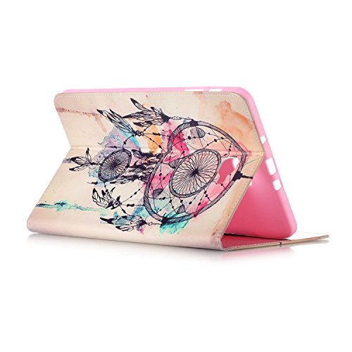 Romtronic Cute Colorful Flip Tasche PU Leder Abdeckung Stand Schutzhülle für Samsung Galaxy Tab A6 10.1 Pouces SM-T580 / SM-T585 + 1 x Schwarz Stylus (Design 01) - 5