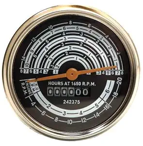 Counter Clock Allis Chalmers Tractor D15 Gas Tachometer/Tach Operation Meter - 70242375