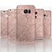 Produktbild Hairyworm - (BG0084) Gebrochenes Rosa Samsung Galaxy S7 edge (G935 , G935F, G935FD) halbflexibles Handygehäuse, Abdeckung, Hartplastik Handygehäuse, Handyabdeckung, Handyrückabdeckung, Handyschutz