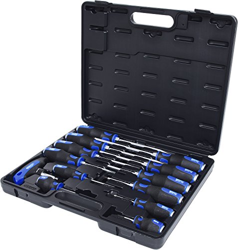 KS Tools Ergotorquemax Schlagkappen-Schraubendreher-Satz, 13-teilig, PH und Schlitz, 151.1150 - 4