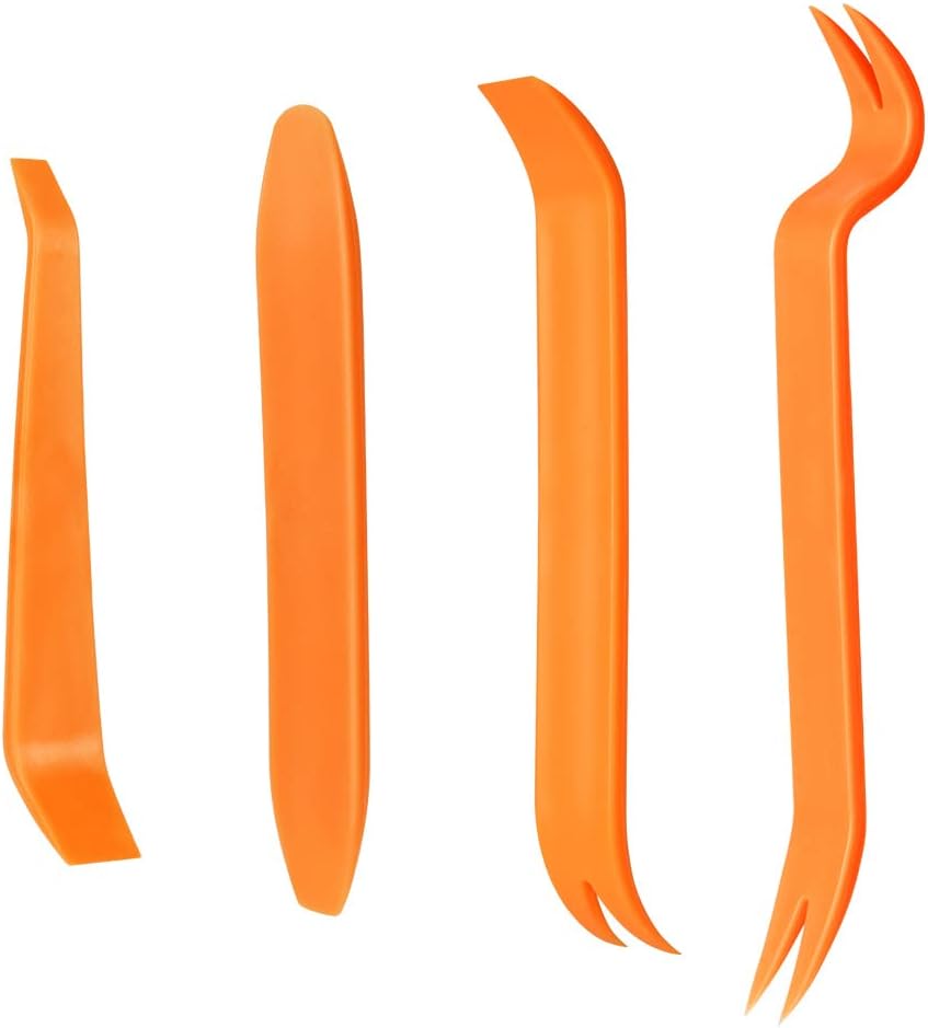 flintronic 4 kits de démontage de garnitures de voiture, Voiture Audio Outil, Démontage Garniture Tableau, kit voiture, Kit d'outils de démontage de voiture