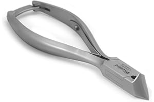 ‎BLIZZARD Blizzard Nagelzange - Podologie-Werkzeug mit gewölbter Schneide 20 mm für kräftige Fußnägel - Kopfschneider für Arbeiten bis in den Nagelfalz - Fußpflege CE Medizinprodukt Edelstahl - 13,5 cm