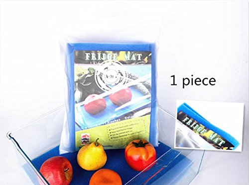 Food Grade Fruit & Vegetable Life Extender Liner for Refrigerator Drawer Liner (Blue) by DAH - 3