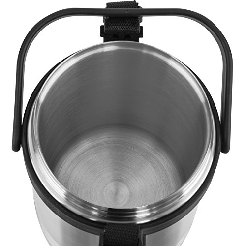 Emsa 504207 Isolier-Speisegefäß, 1,4 Liter, Mit 2 Speiseeinsätzen, 100% dicht, Edelstahl, Senator Thermo Lunch - 4