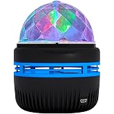 Mini Usb'li, 3 Watt, Sihirli Rgb, Led, Disko Topu,