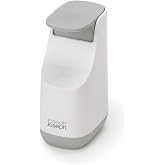 Joseph Joseph 70512 Slim Kompakt Sıvı Sabunluk, Beyaz/Gri