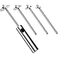 KASTWAVE Germany Stainless Steel Vegetable Drill, Vegetable Digging Rotating Drill Fruit Corer Set Core Remover Tool for Apple/Pear/Cherry for Children Food Salad Making DIY for Kitchen