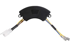 Akozon Regolatore di Tensione Automatico a Forma di Arco AVR per Generatore Elettrico a Benzina 2KW-3KW 168F