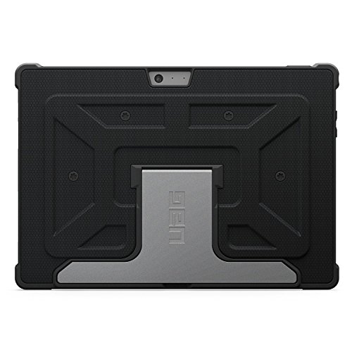 URBAN ARMOR GEAR Folio Schutzhülle für Microsoft Surface Pro 3 – schwarz [Microsoft zertifiziert | TypeCover kompatibel | Stoßfest | Standfunktion] – UAG-SFPRO3-BLK-VP - 2