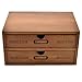 Produktbild Likeluk Drawers Schubladenbox Schminkbox mit 2 Schubladen zum Sortieren von Make-Up, Schmuck, Büro- und Bastelbedarf