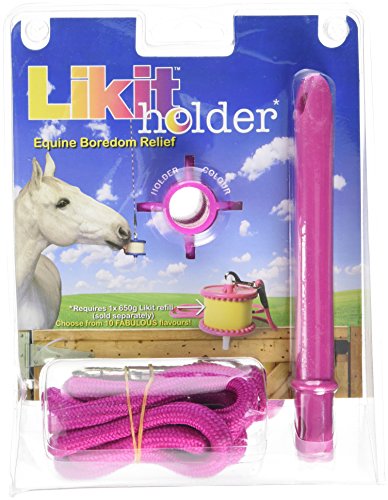 Likit Holder Juguete de establo con Tratar,