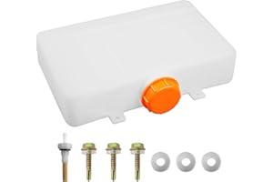 HOIIME Car Truck Fuel Tank 7L, Plastic Air Parking Heater Fuel Tank Gasoline Oil Drum for Auto Diesel Parking Heater Tool