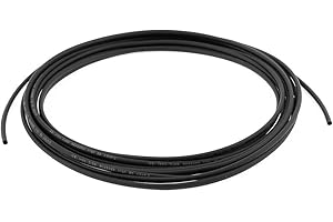 UXCELL Sourcingmap Heat Shrink Tubing 2mm Dia 2:1 Rate Heat Shrink Tube Wire Wrap 5m Black