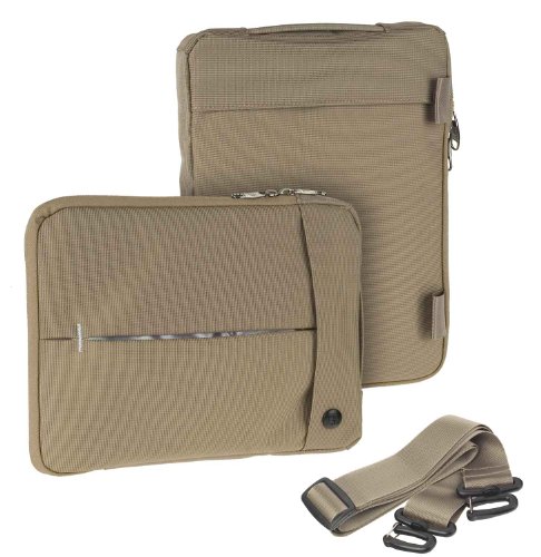 examen Travel Case Sac à bandoulière/Sacoche Business Sac en marron pour Medion liftab s10351