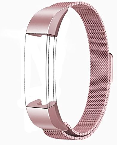 MLIYA Fitbit Alta HR and Alta Straps Metal, Milanese Stainless Steel Replacement Accessories Metal Small &amp; Large Band for Fitbit Alta HR and Alta
