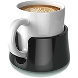 TableCoaster – Det ultimata muggunderlägget som motverkar spill för ditt bord eller skrivbord, Jet Black