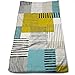Produktbild Color Block Line Stitching. Soft Cotton Large Hand Towel- Multipurpose Bathroom Towels for Hand, Face, Gym and Spa