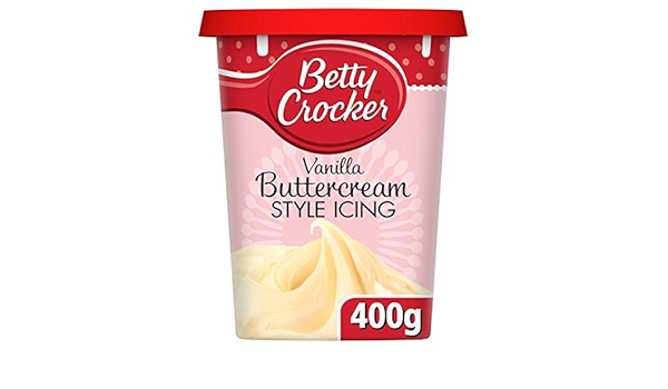 Betty Crocker Ready Spread Vanilla Buttercream Icing 400g Amazon Co Uk Grocery