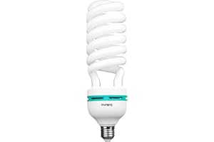 BOLLUMA E27 5500K 50W = 135W Photo Studio Bulb Video Light Photography Daylight Lamp E27 Bulb for Video Photo Studio Shooting Softbox Home Lighting