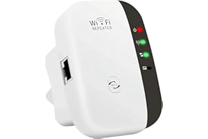 CRST WiFi Booster Range Extender, WiFi Extender Booster with 3650 Sq.Ft Wider Coverage, Works with All Routers & 35+ Devices,OSF10