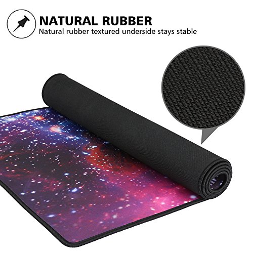 Eastshining XXL Alfombrilla de Rat  n Grande para Gaming 900x400x3mm Alfombrilla Rat  n con Base Antideslizante Almohadilla Raton Para Ordenador