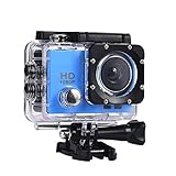 Mit einem wasserdichten Gehäuse können Sie 30 Meter unter Wasser filmen.