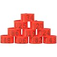 50 Anelli Identificativi Per Polli Da 16mm - 5 Colori In TPU, Clip Facile Per Zampe Di Pollame E Anatre - 5