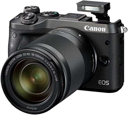 Canon EOS M6 Systemkamera (24,2 Megapixel, 7,62 cm (3 Zoll), APS-C CMOS-Sensor, DIGIC 7 Bildprozessor, Full-HD) Kit inkl. EF-M 18-150mm 1:3,5-6,3 IS STM Objektiv schwarz Canon EOS M6 Systemkamera (24,2 Megapixel, 7,62 cm (3 Zoll), APS-C CMOS-Sensor, DIGIC 7 Bildprozessor, Full-HD) Kit inkl. EF-M 18-150mm 1:3,5-6,3 IS STM Objektiv schwarz Bilder
