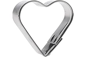 Emporte Pièce Patisserie pour Biscuits - en Forme de Coeur - Medium - 5,5 cm - Pour une Fête d'Anniversaire ou une Saint-Valentin Unique - Faites-Leur Savoir qu'Ils Sont Spéciaux - GastroMax