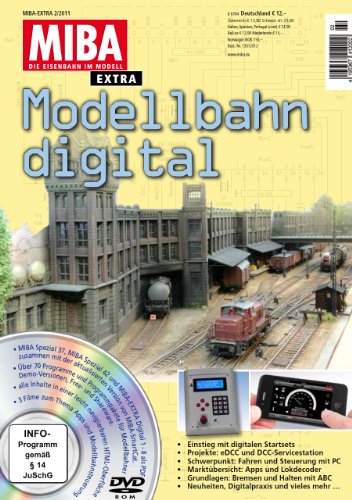 Preisvergleich Produktbild Modellbahn digital 12 mit DVD - MIBA Extra 2011