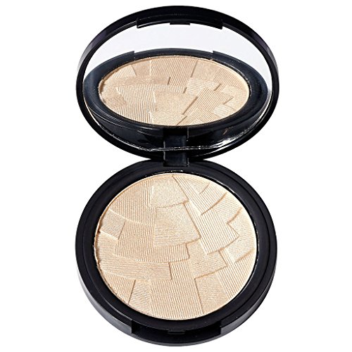 Ayliss Illuminator Powder Highlighting Face Powder Vivid Baked Highlighter Cosmetic with Mirror,02