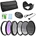 Produktbild BPS 52mm Objektiv - Filter Zubehör-Set Filterset , beinhaltetUV Filter + CPL Filter + FLD Filter + ND Graufilter Set (ND2, ND4, ND8) + Gegenlichtblende + Filtertasche + Objektivdeckel + ReinigungstuchKompatibel mit jedem Filter 52 mm Durchmesser, Canon EOS Canon EOS Rebel XSi T4i T3i 70D 60D 700D 650D 1100D 1000D 600D 50D 550D Nikon D7100 D7000 D5200 D5100 D5000 D3300 D3200 D3100 D3000 D90 D80 DSLR Kameras