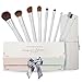 Best Makeup Brush Set in Boutique GIFT BOX *9 Piece Set & Luxury Leather Pouch *Handmade Sable Style Synthetic & Top Quality Natural Hair Brushes *Super Soft & Dense *Luxury White Leather Designer Case *12 Month Guarantee *Free P&P *Pre-Christmas Offer '3 FOR 2' Get 3rd FREE