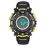 Daygeve Luxury Men Wasserdichte Digital Military Army Sportuhr LED Digital Double Action Watch