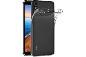 COPHONE® Funda para XIAOMI REDMI 7A Funda Silicona Transparente de Silicona Antideslizante. Transparente Carcasa REDMI 7A Fino y Discreto. Alta protecció
