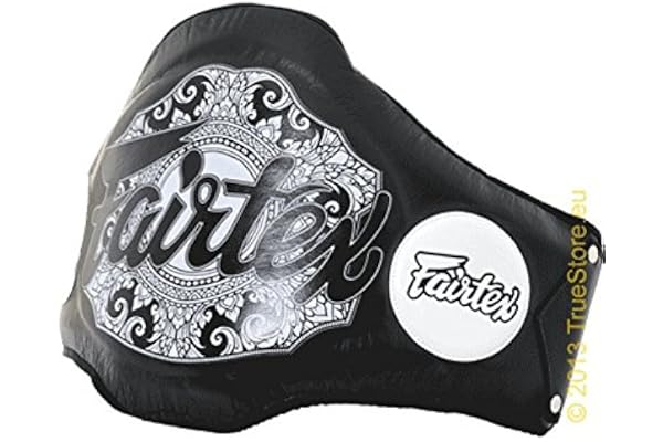 Fairtex Champion BPV2 Ceinture d'entraînement en cuir Muay Thai
